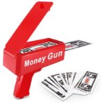 Super Money Gun Shooter Jouets Pistolet À Argent Rouge