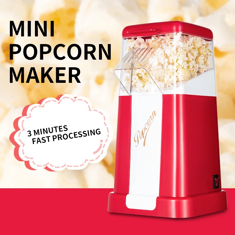 Mini machine à pop-corn automatique, portative