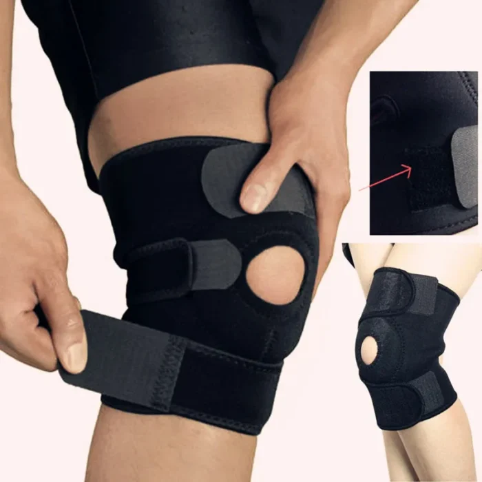 Ceinture de soutien du genou pour rotule, bande élastique de bandage pour le sport, sangle pour le genou