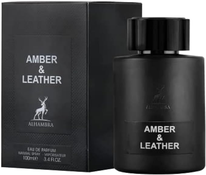 Ambre & Leather Eau De Parfum 100ml -Maison Alhambra