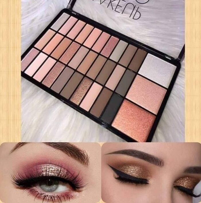 Palette fard à paupière & Highlighter 2 en 1